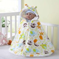 Cozzykids蔻姿小鹿乐园法兰绒保暖斗蓬