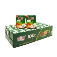 汇源 100%苹果汁 200ml*24