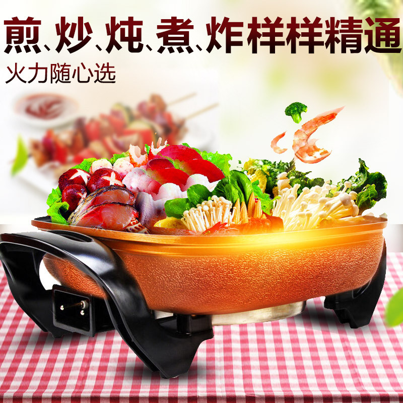 九阳(Joyoung)电火锅 JK-45H02 电火锅 家用多功能 通用多用途锅