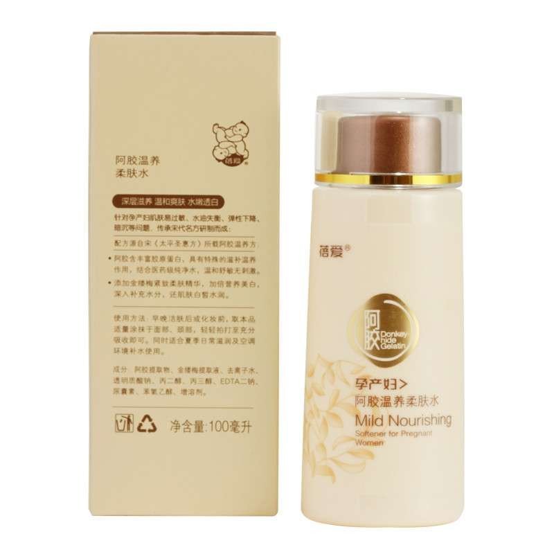 蓓爱孕产妇阿胶温养柔肤水水嫩透白保湿100ml(滋养型)