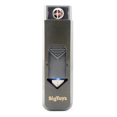 BigToys 大玩具 Lighter F1 金属USB充电点火器 打火机电子点烟器 充电重复使用 创意礼品 雅黑色