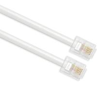 IT-CEO V084D-5 电话线直线 5米 白色