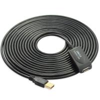 IT-CEO Y1YC-2 USB2.0高速数据延长线/连接线/加长线 带信号放大器 长5米 黑色