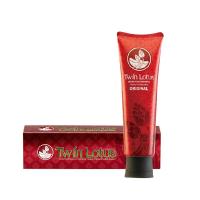 泰国进口双莲天然植物原味牙膏160g