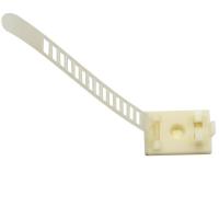 IT-CEO V719-WH 粘接式固定座尼龙扎线带 10根 白色