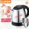 苏泊尔(SUPOR)SWF15P1S-150 电热水壶 不锈钢电水壶 自动烧水壶 1.5L/1.5升 金属银