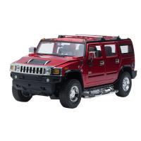 东信 正版授权悍马红色高速漂移充电遥控车 1:14拉丝银/透明儿童玩具车遥控跑车