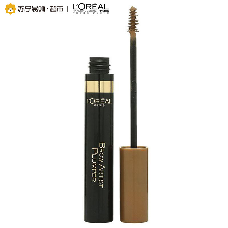 欧莱雅(LOREAL)美眸深邃丰盈眉彩膏8.5ml 浅棕 棕色系 防水眉粉眉膏