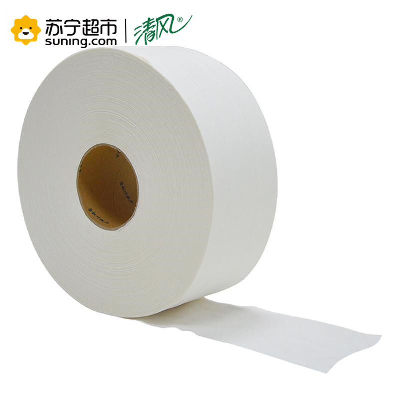 清风 卷纸 二层220米*6卷珍宝卷纸(整箱销售)