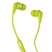 skullcandy Ink'd 入耳式耳机 骷髅头Inkd 二代手机线控耳麦包邮 荧光绿色带麦
