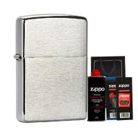 zippo打火机 经典铬 200磨砂套装 zippo芝宝火机 拉丝 之宝打火机沙子
