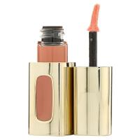 欧莱雅(LOREAL)纷泽琉光奢润唇釉5.5ml 600左岸咖啡馆