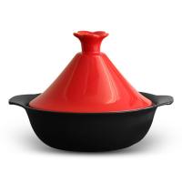 COOKFUN酷饭 炫彩系列 中号塔吉锅 红