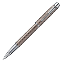 派克(PARKER)IM亚麻褐白夹宝珠笔 签字笔