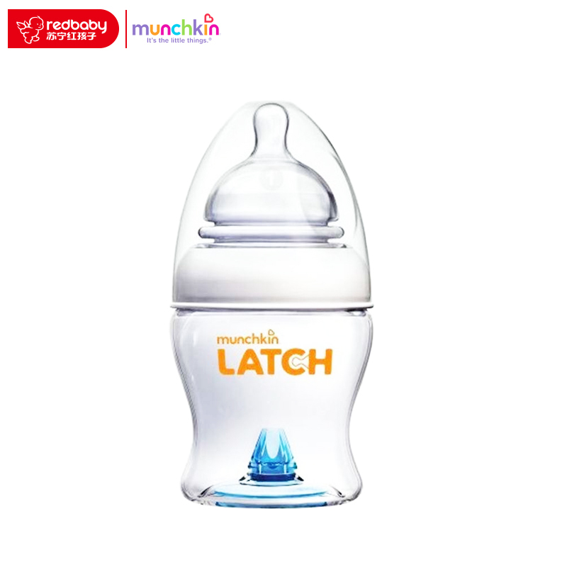 满趣健Munchkin麦肯齐 LATCH 4盎司奶瓶(一个装)