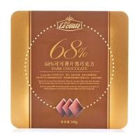 金帝 68%可可薄片黑巧克力(12) 240g/盒