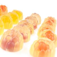 美滋滋Merveille/ 夹心果汁软糖(话梅味) 200g/罐