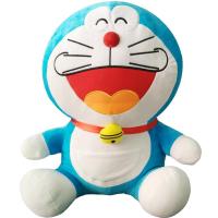 澳捷尔正版哆啦a梦毛绒玩具特大号机器猫公仔可爱蓝胖子叮当猫送女生日礼物开怀款40cm