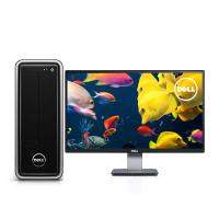 戴尔(DELL)3647-R5538B台式电脑 23英寸显示器（G1840 4G 500G 1G独显 Win7 黑色）