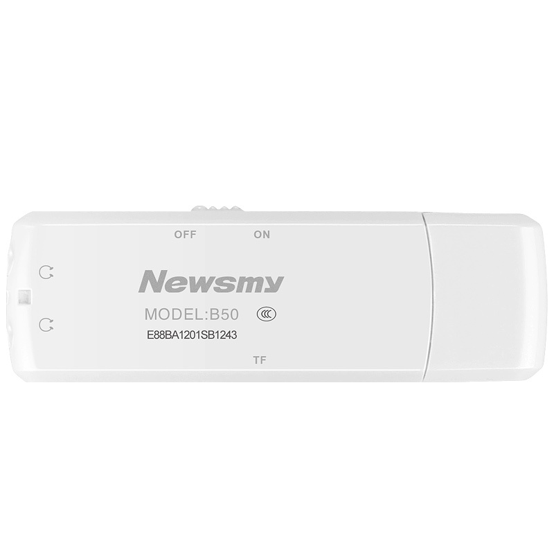 纽曼(Newsmy)B50 8G MP3播放器 U盘 便携学生跑步运动 mp3 白色