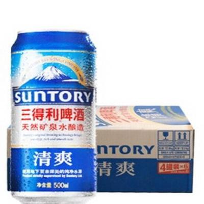 三得利清爽500ml4罐装