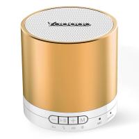 羽博(Yoobao) YBL202 无线蓝牙音箱 车载 小钢炮 便携音箱 支持TFT卡 土豪金