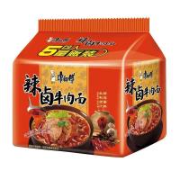 康师傅秘制辣卤牛肉面 104g/组*5