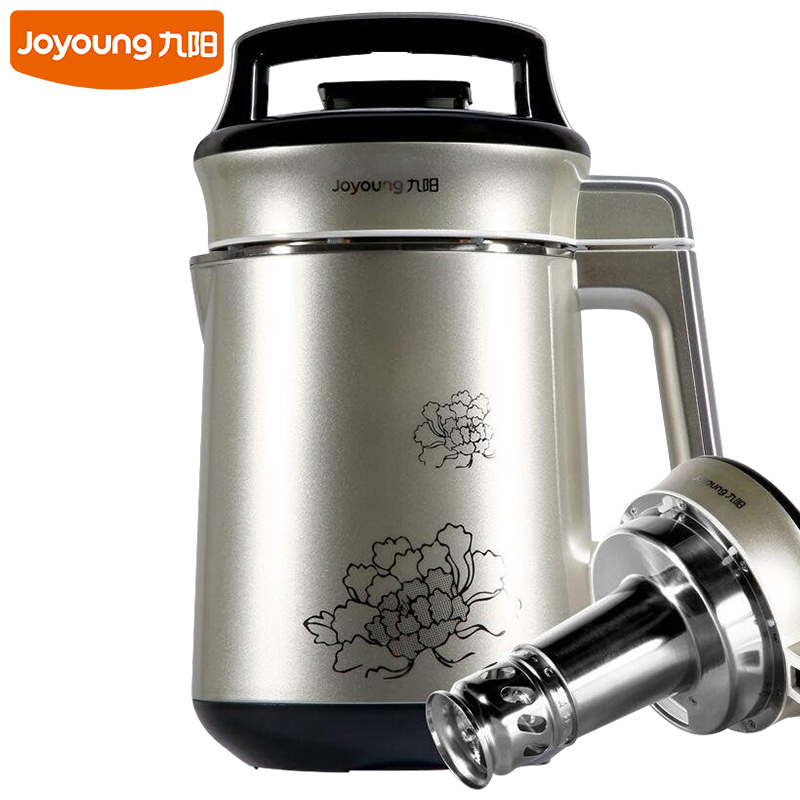 九阳joyoungdj13bc668sg自动智能预约全钢免滤豆浆机