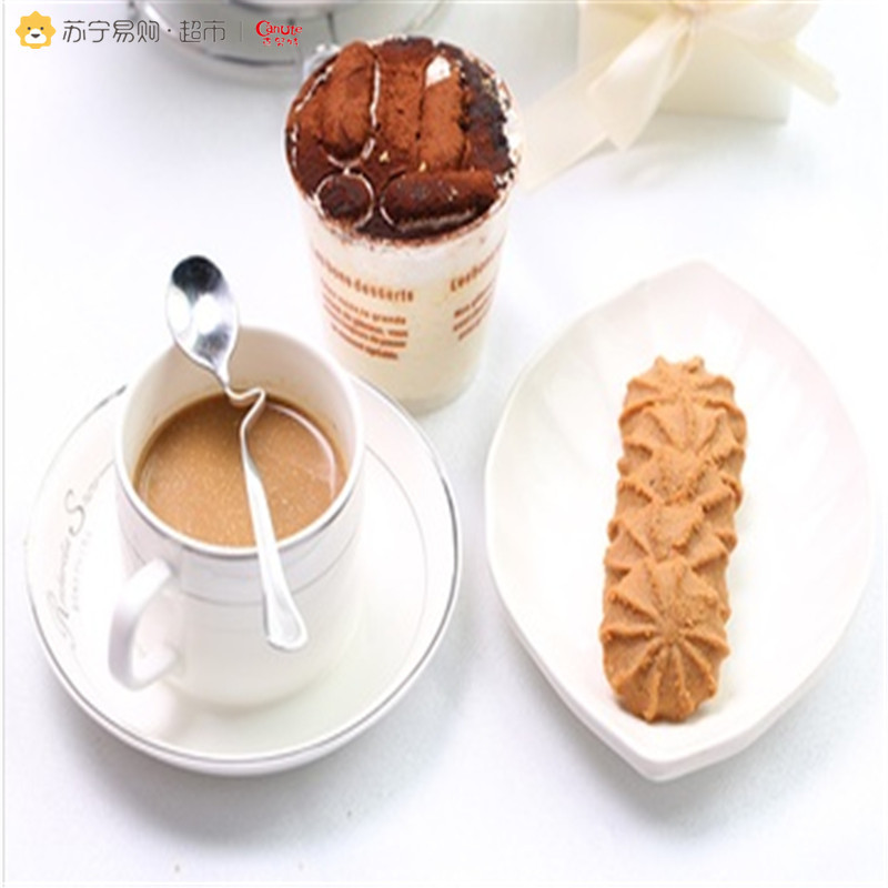 克努特canute 曲奇饼干慕斯味 160g 进口饼干 休闲零食