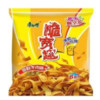 康师傅 脆宽趣点心面咖喱牛肉 35g*6