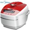 美的(Midea)WSS5065H 养生功能智能4.5L韩式方煲电压力锅 红色