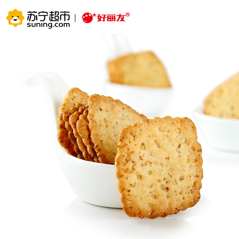 好丽友(Orion) 高笑美(黄油椰蓉原味)160g/盒(新老包装交替发货中)饼干糕点 零食 盒装 好丽友出品
