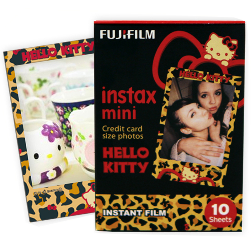 富士(FUJIFILM)趣奇(checky)instax mini Hello Kitty豹纹 花边胶片