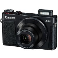 佳能（Canon）数码相机 PowerShot G9 X(黑)+64G卡+相机包+三脚架