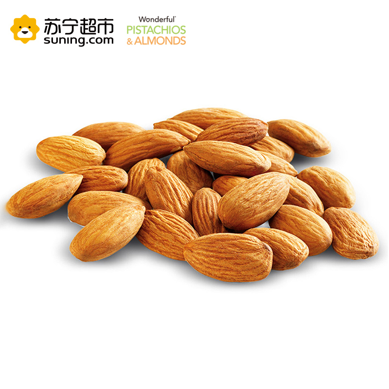 万多福(Wonderful) 美国加州巴旦木(扁桃仁) 经典盐焗味50g 坚果零食 美国进口