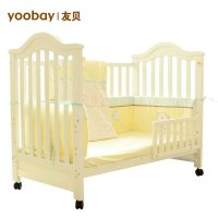 友贝(yoobay)欧式实木婴儿床 艾美莉