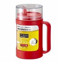 玻璃油壶 350ml 红色