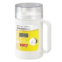 ASVEL阿司倍鹭玻璃油壶 350ml 白色