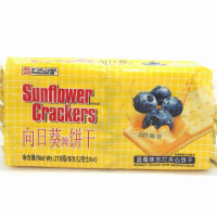 向日葵270G蓝莓味苏打夹心饼干