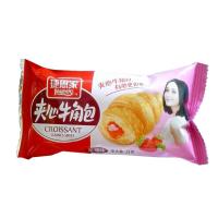 夹心牛角包草莓味