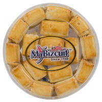 麦比客金黄花生卷曲奇饼干250g