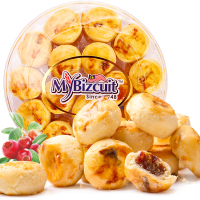 麦比客金黄蔓越莓酥250g