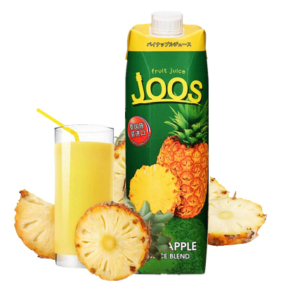 杰事 100%菠萝汁 1L