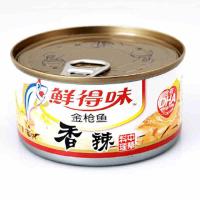 鲜得味金枪鱼罐头香辣味180g