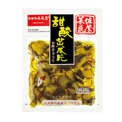 雅玛屋甜酸黄瓜片100g