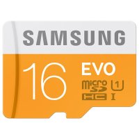 三星(SAMSUNG)手机 高速TF存储卡 16G(C10 48MB/s) EVO升级版