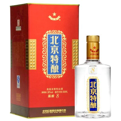 红星二锅头 北京特酿八年36度 500ml