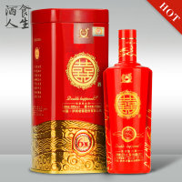 泸州老窖 双喜酒6N 52度500ml 婚宴浓香型白酒