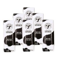 现代牧业纯牛奶250ml*12 简装