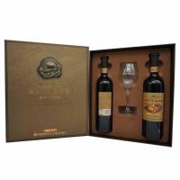 威龙黑比诺20年树龄橡木桶陈酿 金色庄园干红葡萄酒礼盒750ml*2